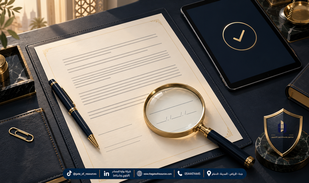 ضرورة التوثيق القانوني في السعودية