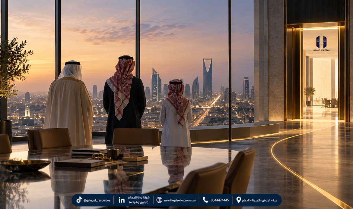 ثلاثة أجيال في شركة عائلية يتطلعون إلى مستقبل المنشأة وانتقال القيادة.